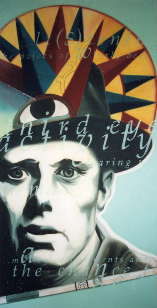 Beuys, Acryl auf Leinwand · 1,10 × 2,50 m